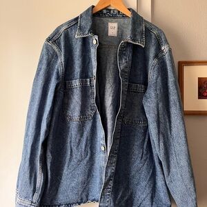 GAP Women's Classic Blue Jean Jacket